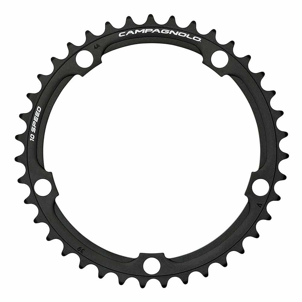 Campagnolo FC-VL339	Veloce 10 Speed 5-Arm Chainring In Black 39T