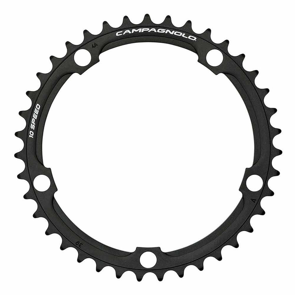 Campagnolo FC-VL339	Veloce 10 Speed 5-Arm Chainring In Black 39T