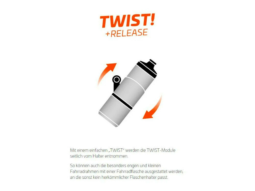 Fidlock TWIST 450ml Bottle With Magnetic-Mechanical Frame Mount