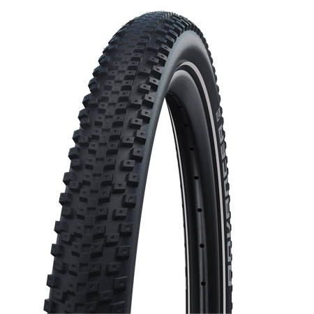 NEW Schwalbe Advancer Hybrid MTB Wired Bicycle Tyre In Black/Reflex