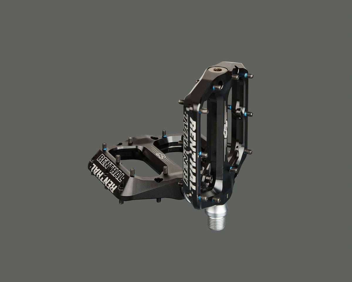 Renthal Revo-F Flat MTB Downhill Platform Pedals | Black