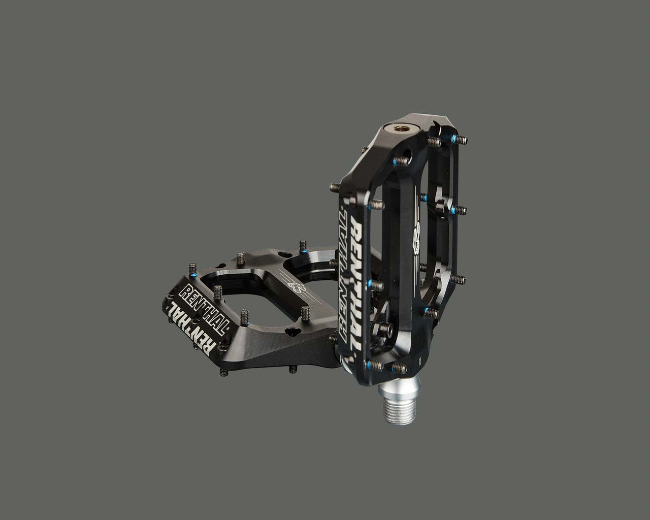 Renthal Revo-F Flat MTB Downhill Platform Pedals | Black