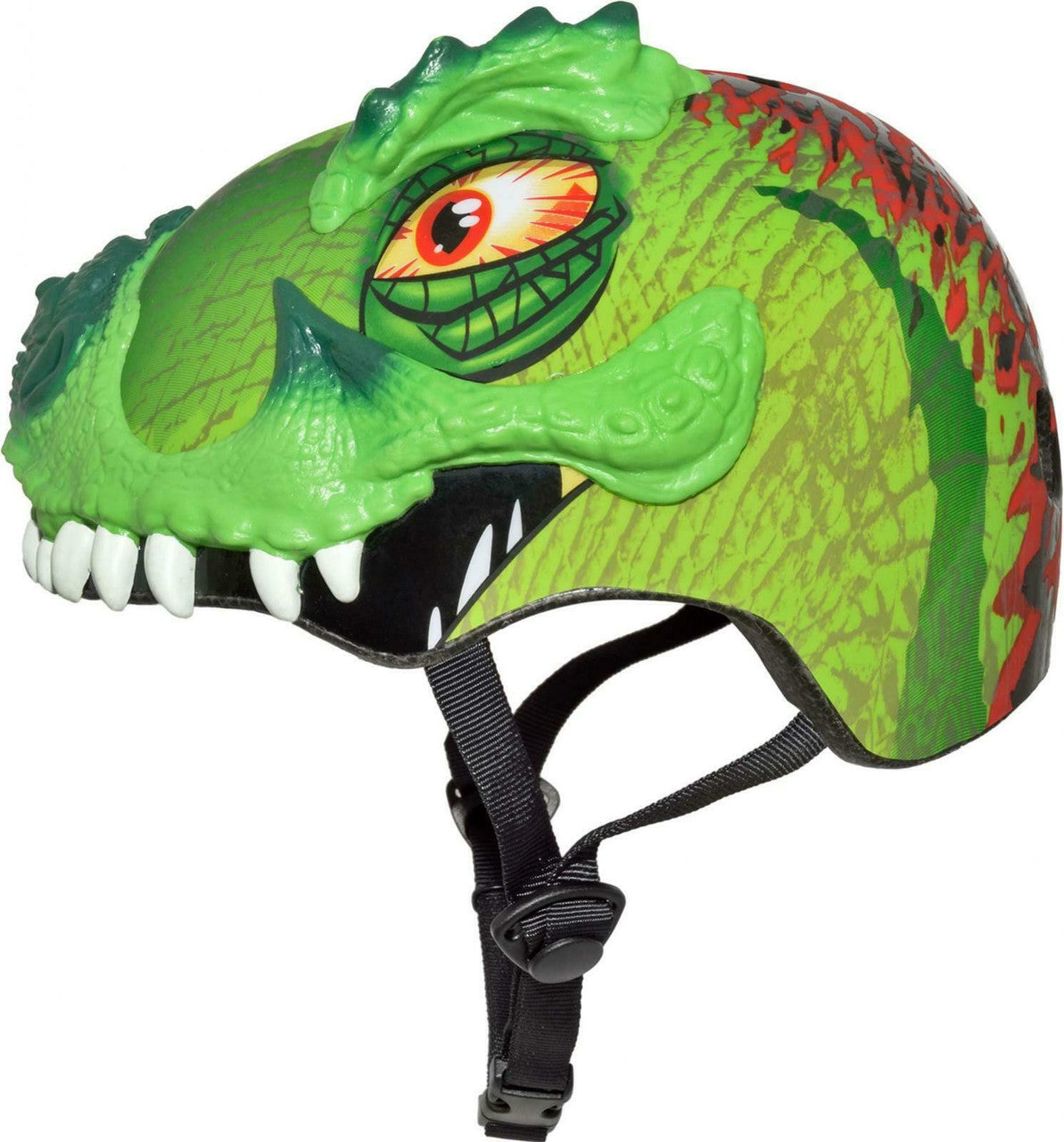 C-PREME RASKULLZ Childrens Helmet 5+ Years T-Rex Style Unisize Kids 50-54cm