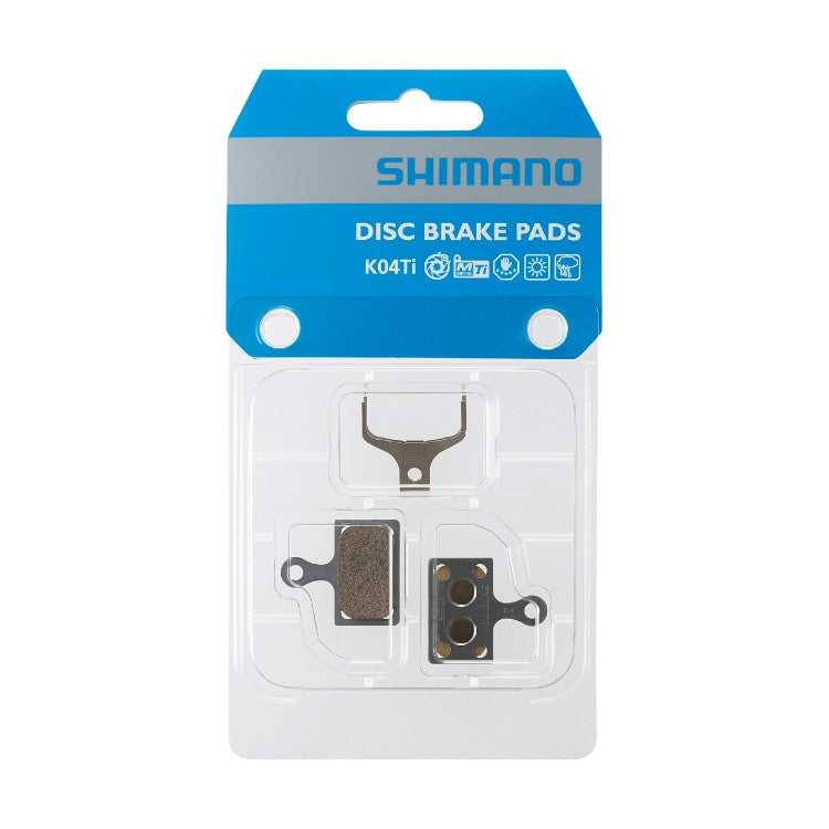 Shimano K04TI Sintered Titanium Backed Disc Brake Pads For XTR, XT, DURA-ACE, ULTEGRA, TIAGRA, GRX