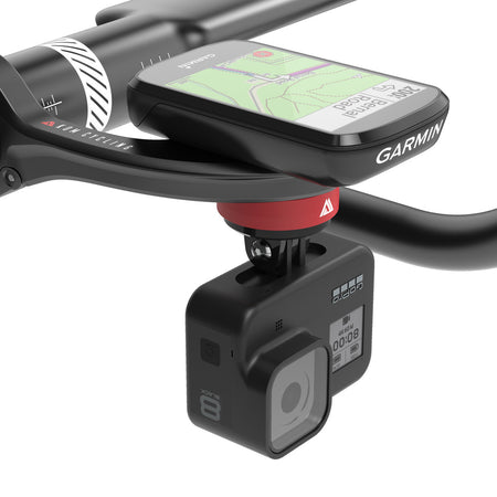 KOM Universal Garmin, Wahoo and Go Pro Mount Bundle in Black