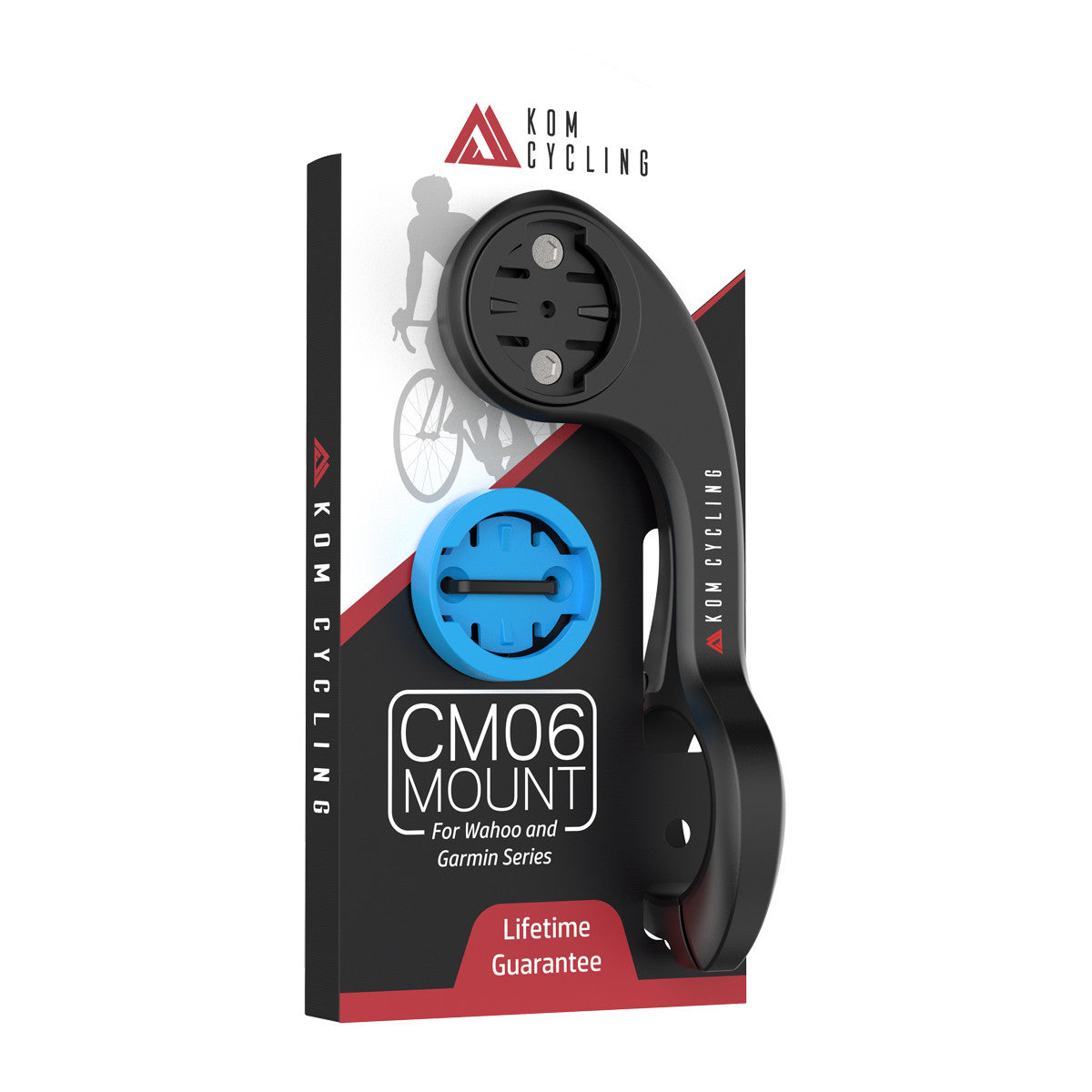 KOM Universal Garmin and Wahoo Mount Bundle in Black