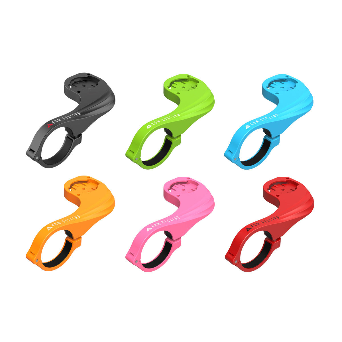 KOM Garmin Compatible Bicycle GPS Computer Mount - All Colours