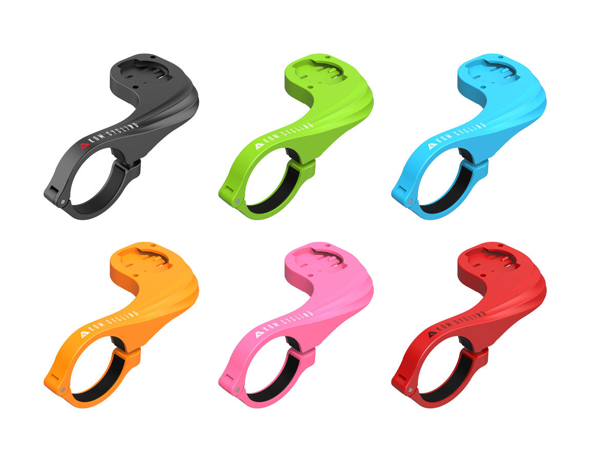 KOM Wahoo Compatible Bicycle GPS Computer Mount - All Colours