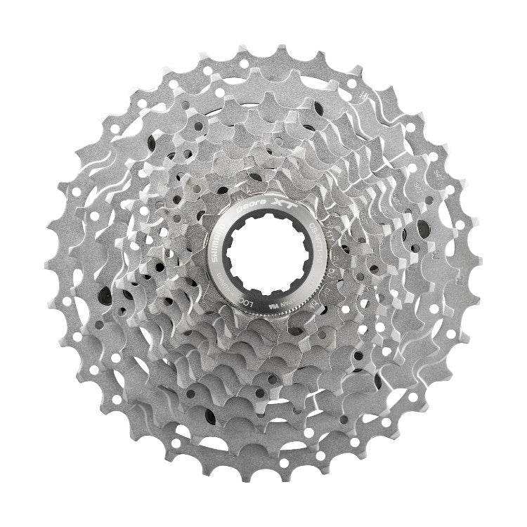 Shimano Deore XT CS-M771 Cassette 10 Speed Silver MTB Trails Trekking All Sizes