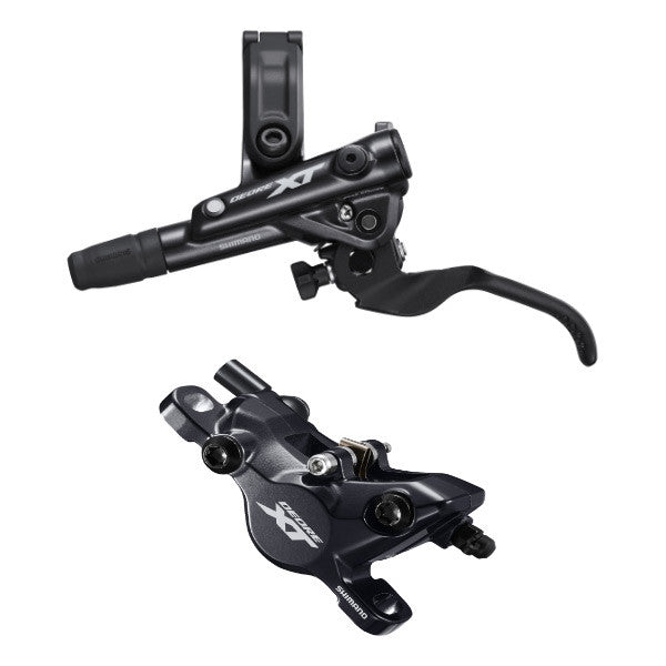Shimano BR-M8100/BL-M8100 XT Bled Brake Lever/Post Mount Calliper