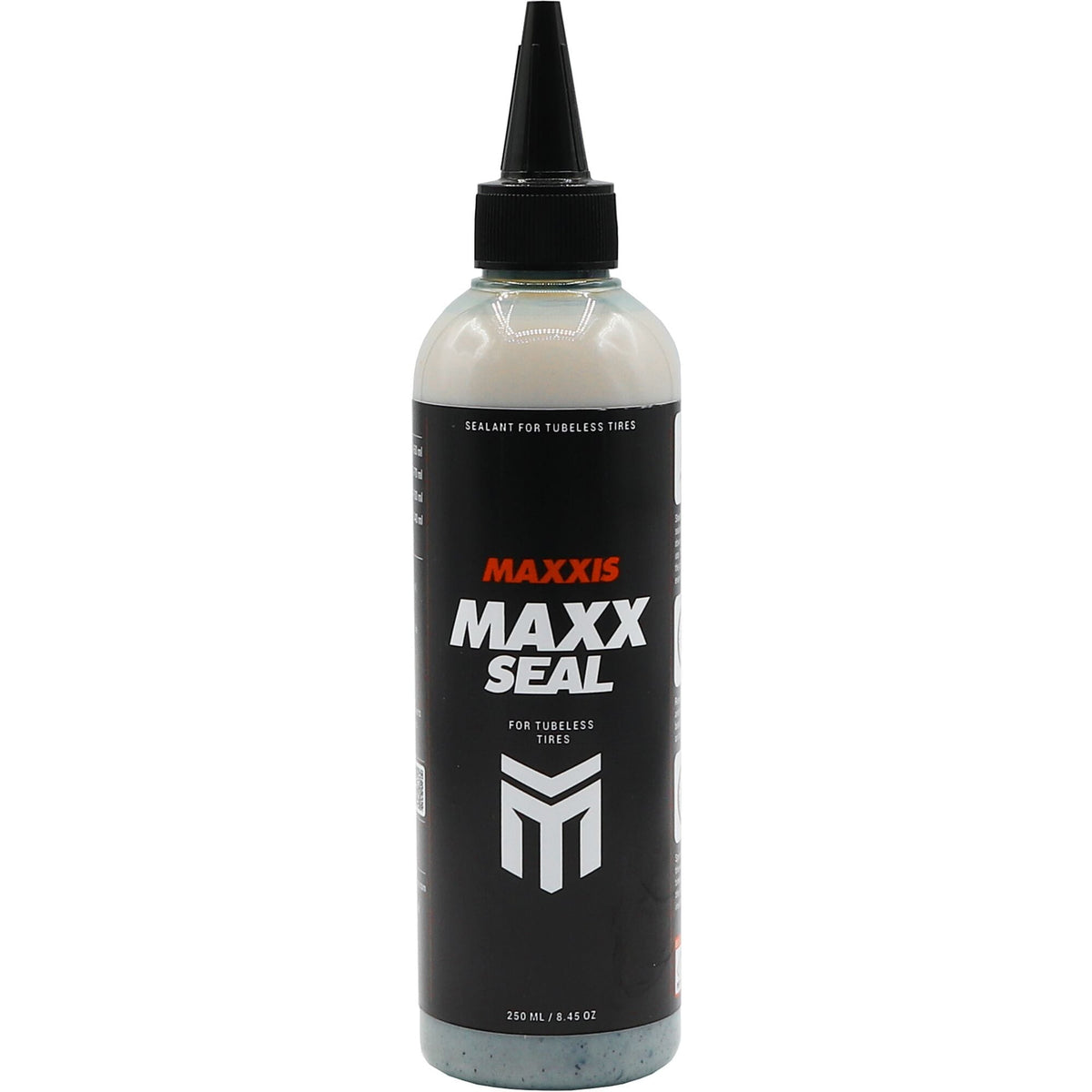 Maxxis Maxx Seal Bicycle Tyre Tubeless Sealant 250ml for Maxxis tubeless tyre sealant use, effective in all weather conditions.