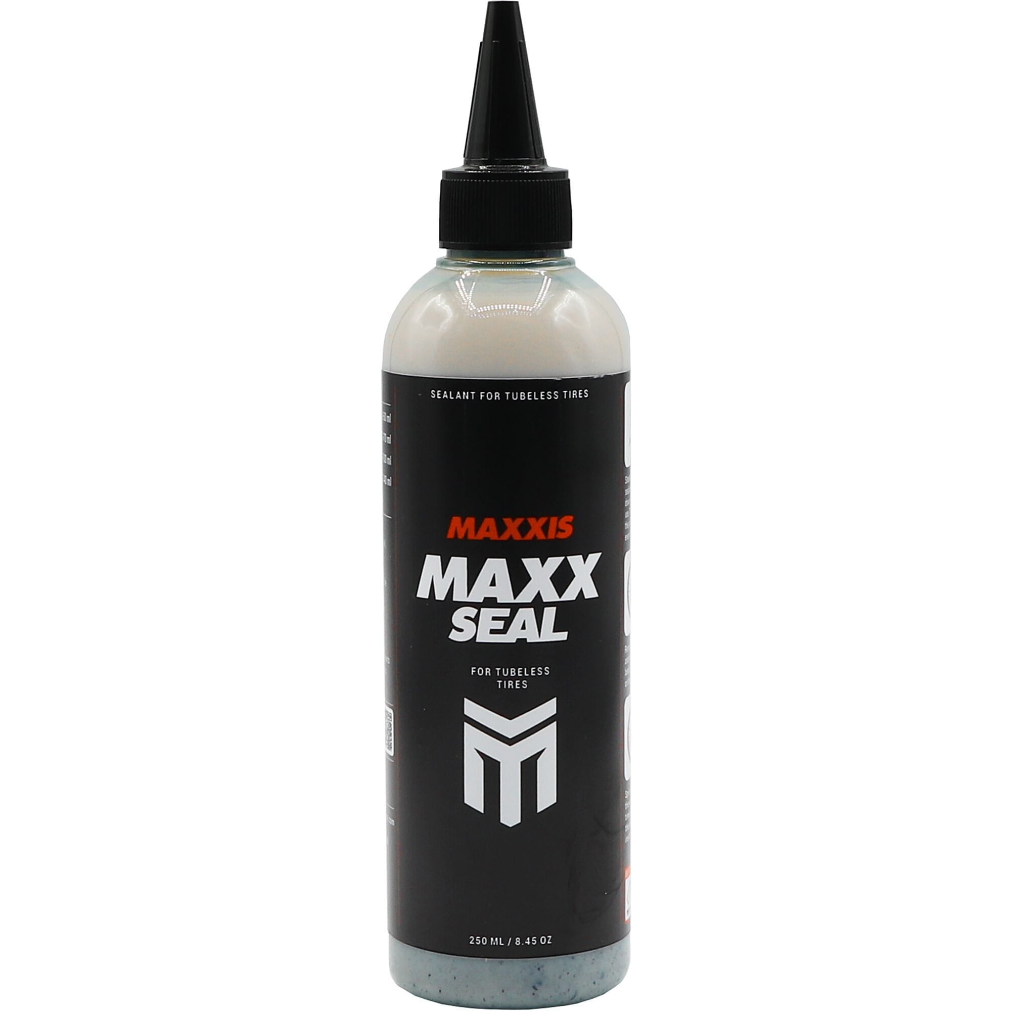 Maxxis Maxx Seal Bicycle Tyre Tubeless Sealant 250ml for Maxxis tubeless tyre sealant use, effective in all weather conditions.