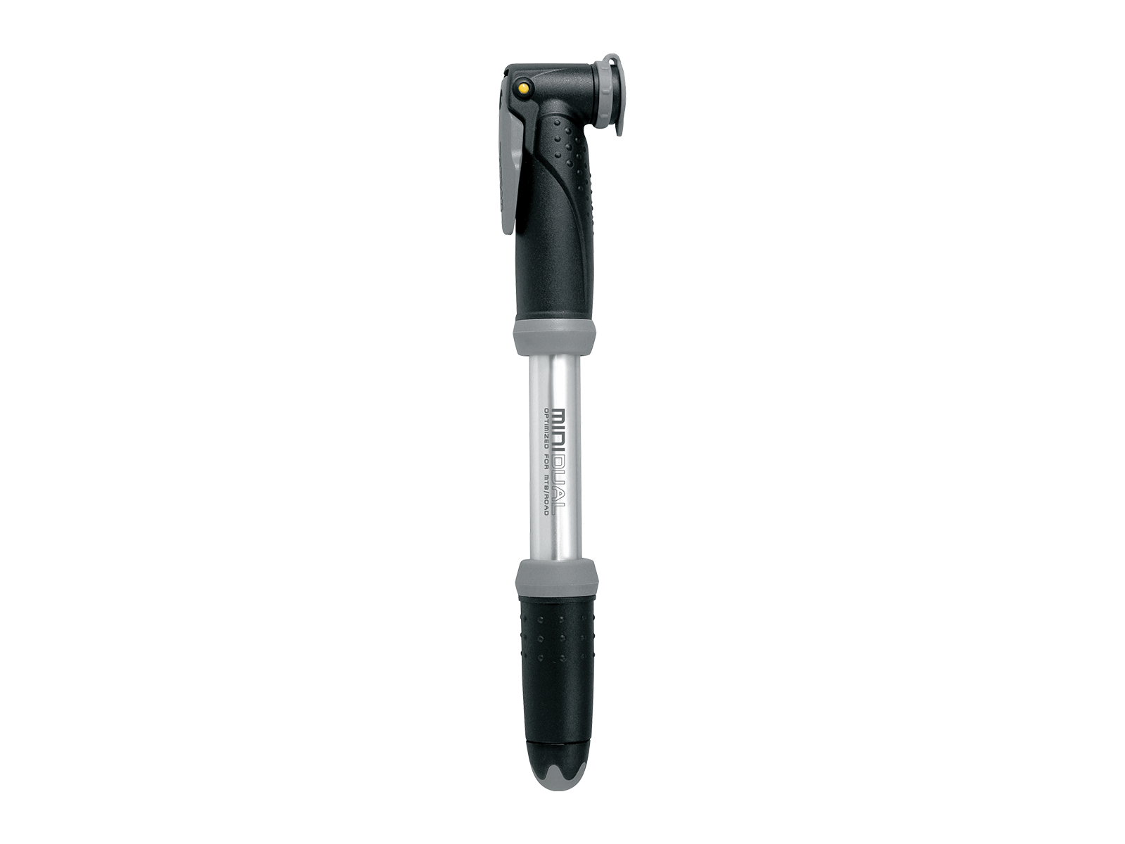 Topeak Mini Dual Bicycle Hand Pump - Black Silver