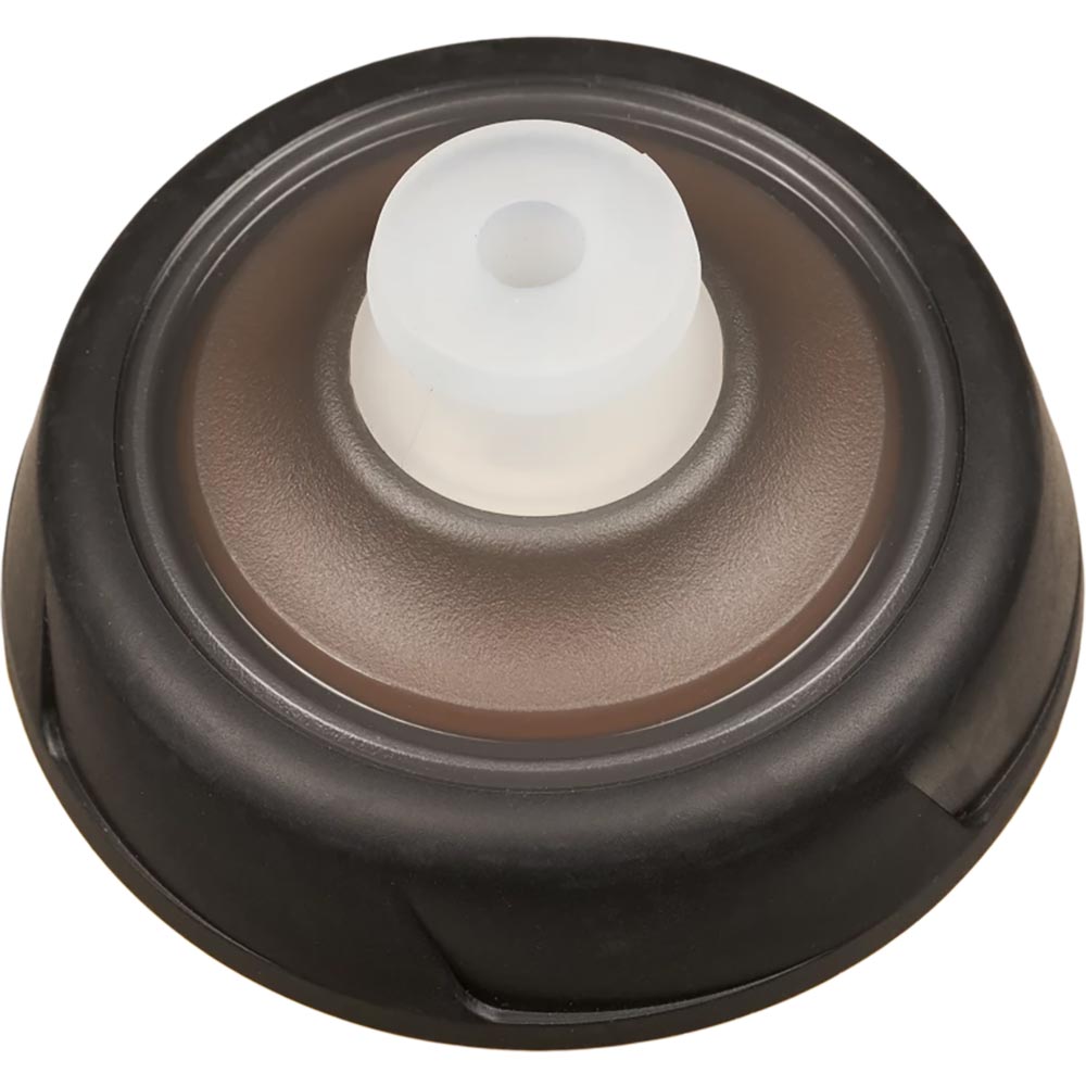 Mavic Pro 650ml water bottle cap showing double-closure Pro-Cap system for optimal watertight performance.