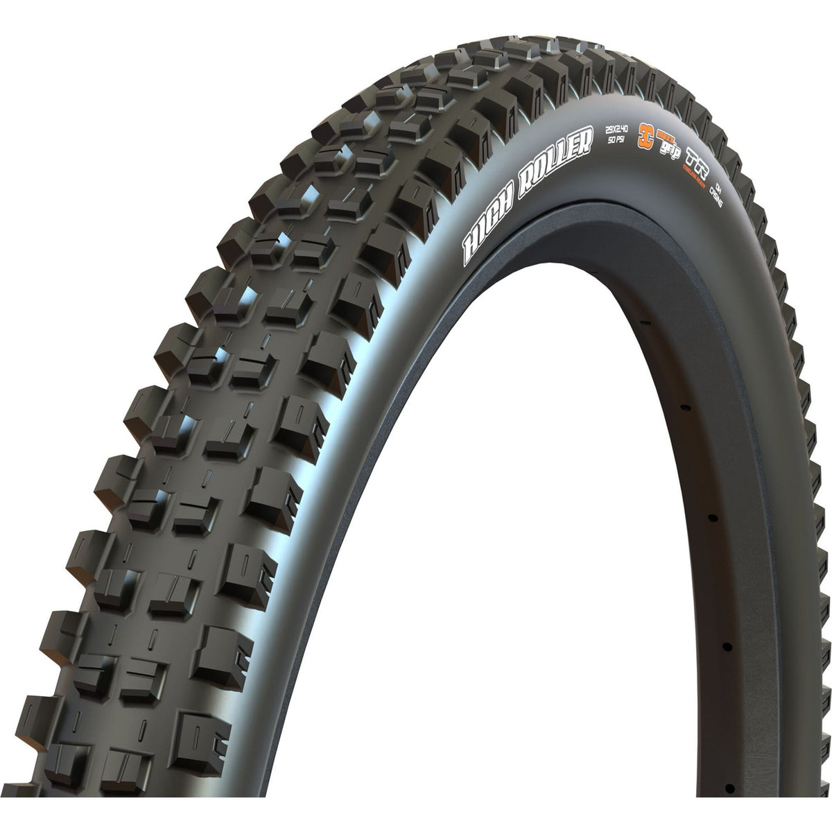 Maxxis High Roller 3 120x2 TPI 3C MaxxGrip DoubleDown Tubeless Folding MTB Downhill Tyre
