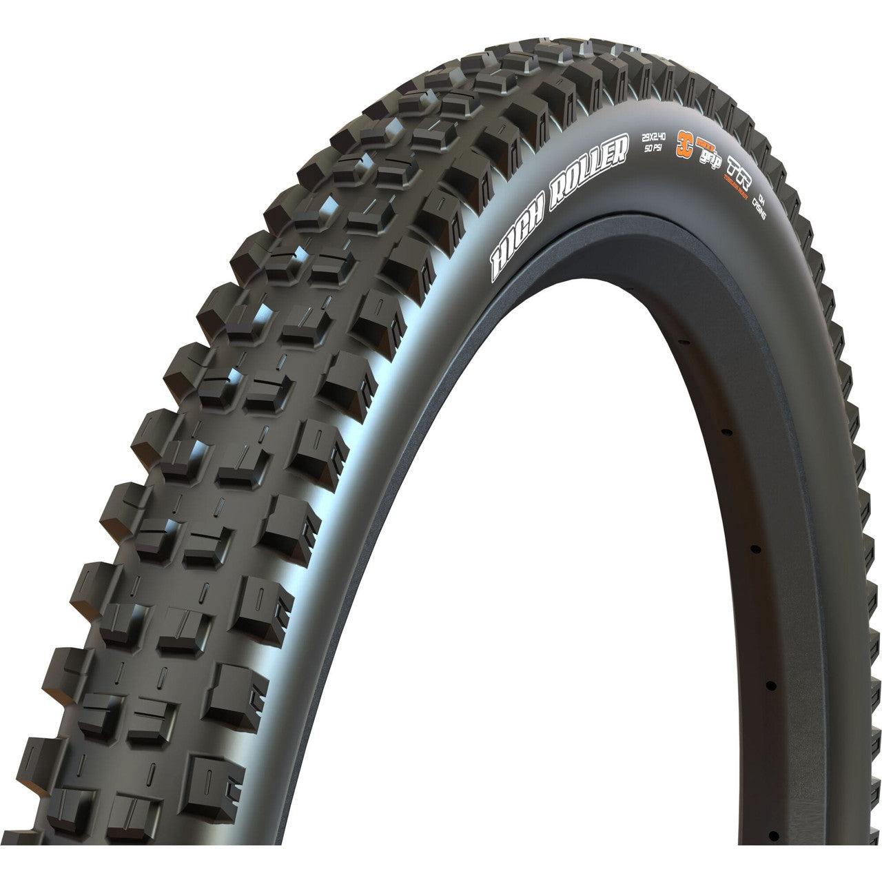 Maxxis High Roller 3 120x2 TPI 3C MaxxGrip DoubleDown Tubeless Folding MTB Downhill Tyre