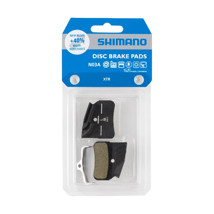 Shimano N03A Resin Disc Brake Pads For BR-M9120, BR-M8120, BR-M7120