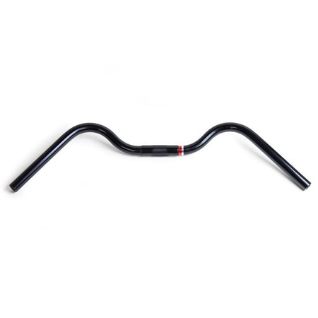 Nitto B355AA Kite Swept Back Bicycle Handlebars | 25.4mm Clamp | 630mm Wide | Black