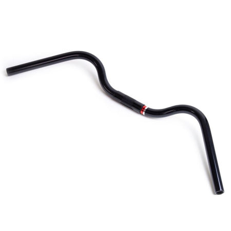 Nitto B355AA Kite Swept Back Bicycle Handlebars | 25.4mm Clamp | 630mm Wide | Black
