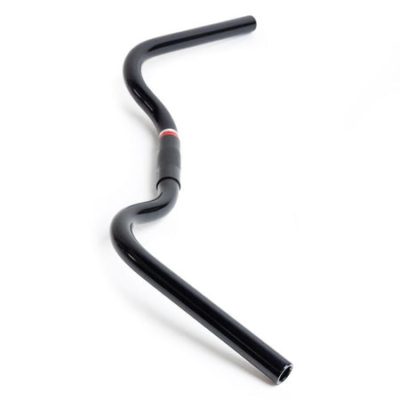 Nitto B355AA Kite Swept Back Bicycle Handlebars | 25.4mm Clamp | 630mm Wide | Black