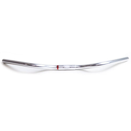 Nitto B355AA Kite Swept Back Bicycle Handlebars | 25.4mm Clamp | 630mm Wide | Silver