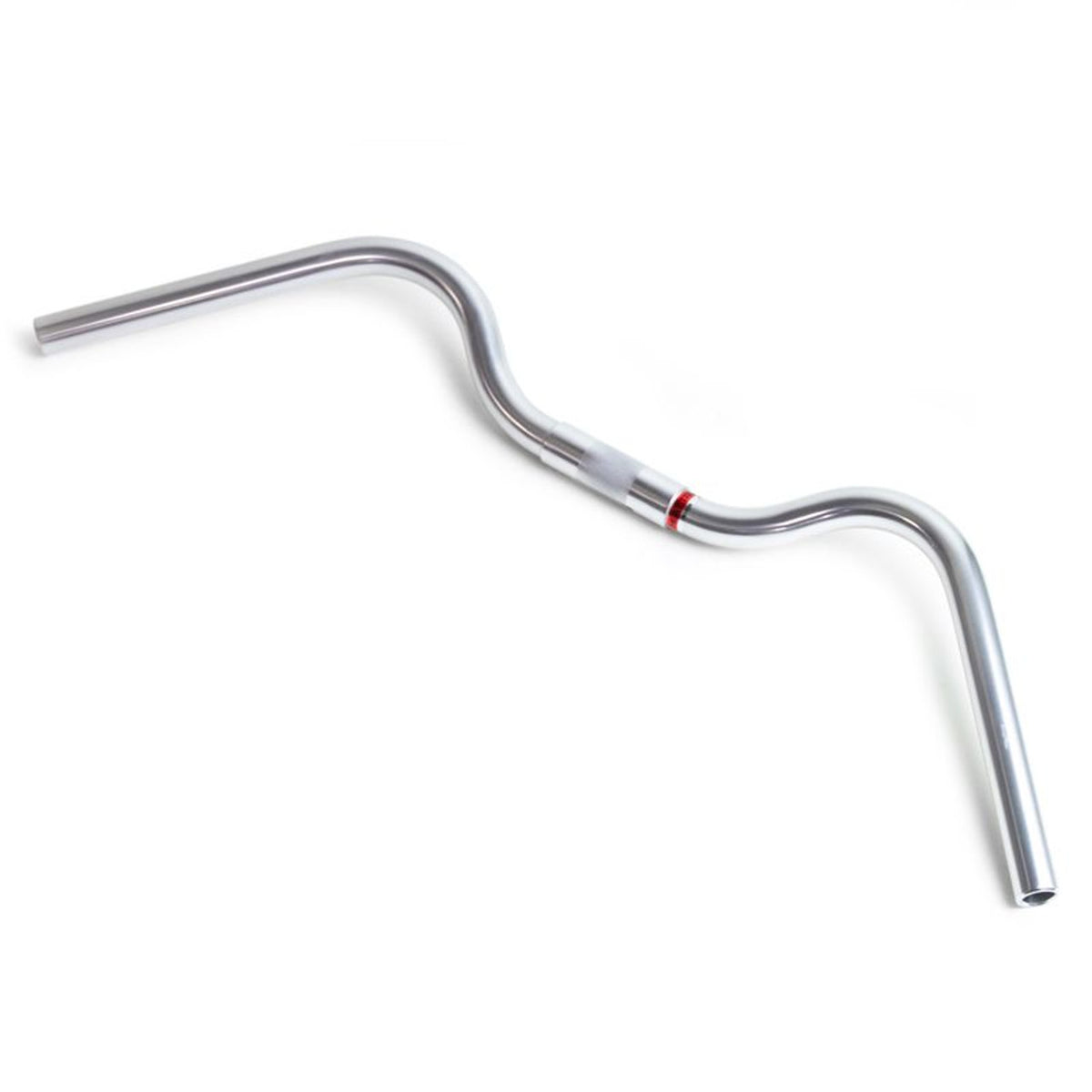 Nitto B355AA Kite Swept Back Bicycle Handlebars | 25.4mm Clamp | 630mm Wide | Silver