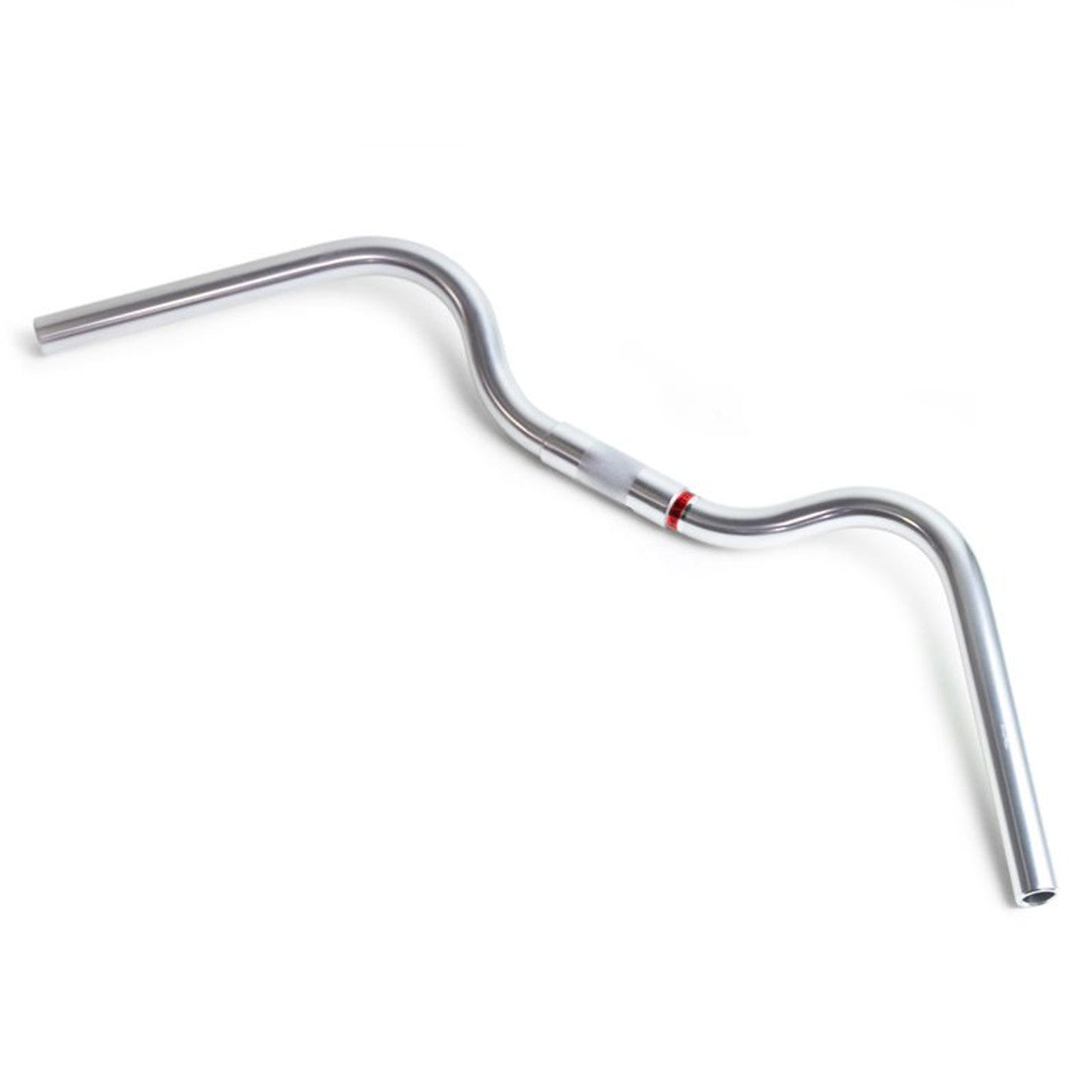 Nitto B355AA Kite Swept Back Bicycle Handlebars | 25.4mm Clamp | 630mm Wide | Silver