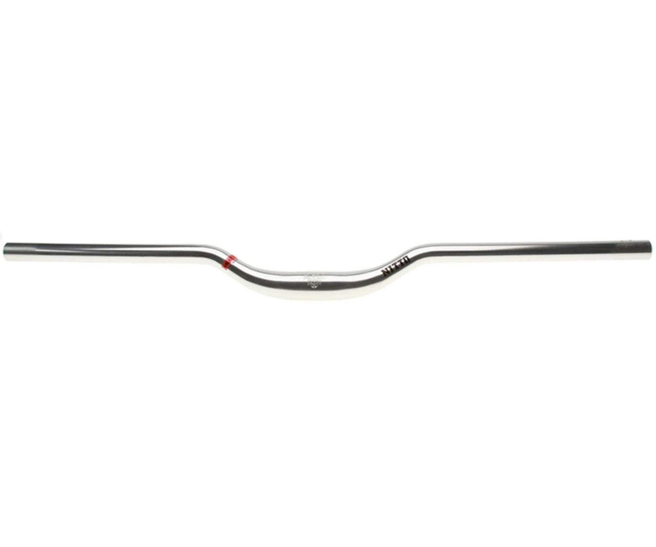 Nitto B809SSB MTB Riser Bicycle Handlebars 31.8mm Clamp | 730mm Wide | Silver