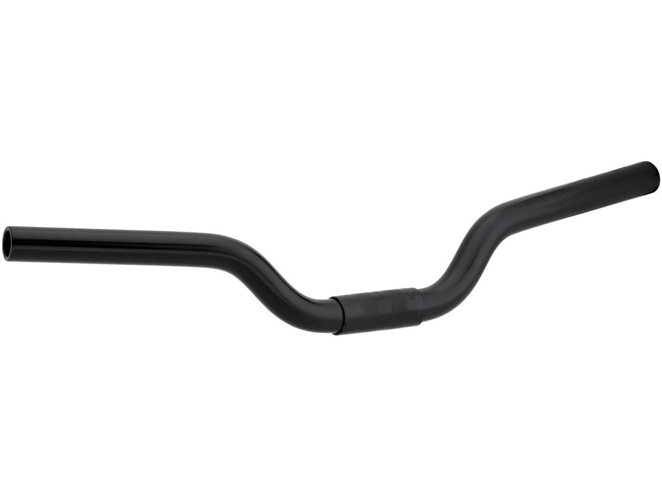 Nitto B220AAF Riser Handlebar 25.4mm Clamp | 480mm Width In Black