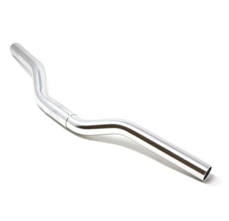 Nitto B260AA Riser Urban Bicycle Handlebars | 25.4mm Clamp | 480mm Width | Silver