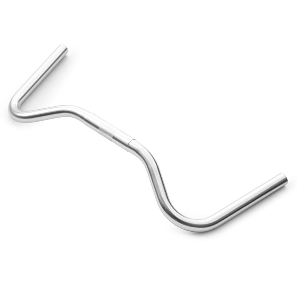 Nitto B304AAF Handlebars 25.4mm Clamp | 510mm Wide In Silver