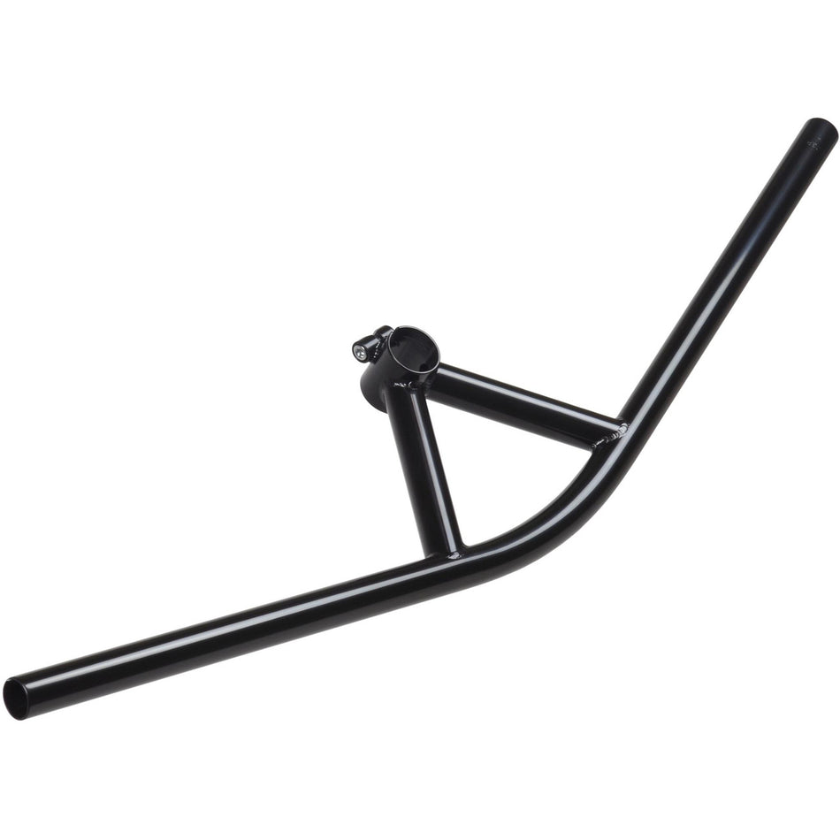 Nitto B903R Fairweather Bullmoose Handlebar/Stem Combo 28.6mm Clamp |  710mm Wide | Black