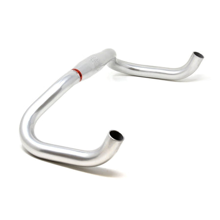 Nitto RB-030SSB Curved Oversize Bullhorn Handlebars | 31.7mm Clamp | Silver
