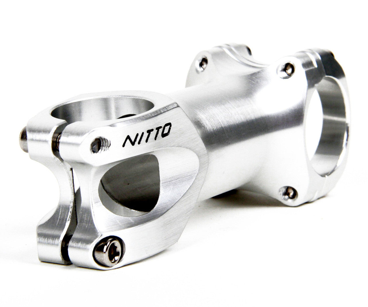 Nitto UI-87EX CNC Ahead Stem | 26mm Clamp | Silver