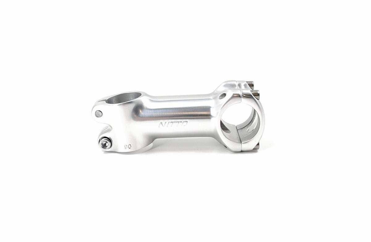 Nitto UI-26EX Handlebar Ahead Bicycle Stem | 31.8mm Clamp | Silver