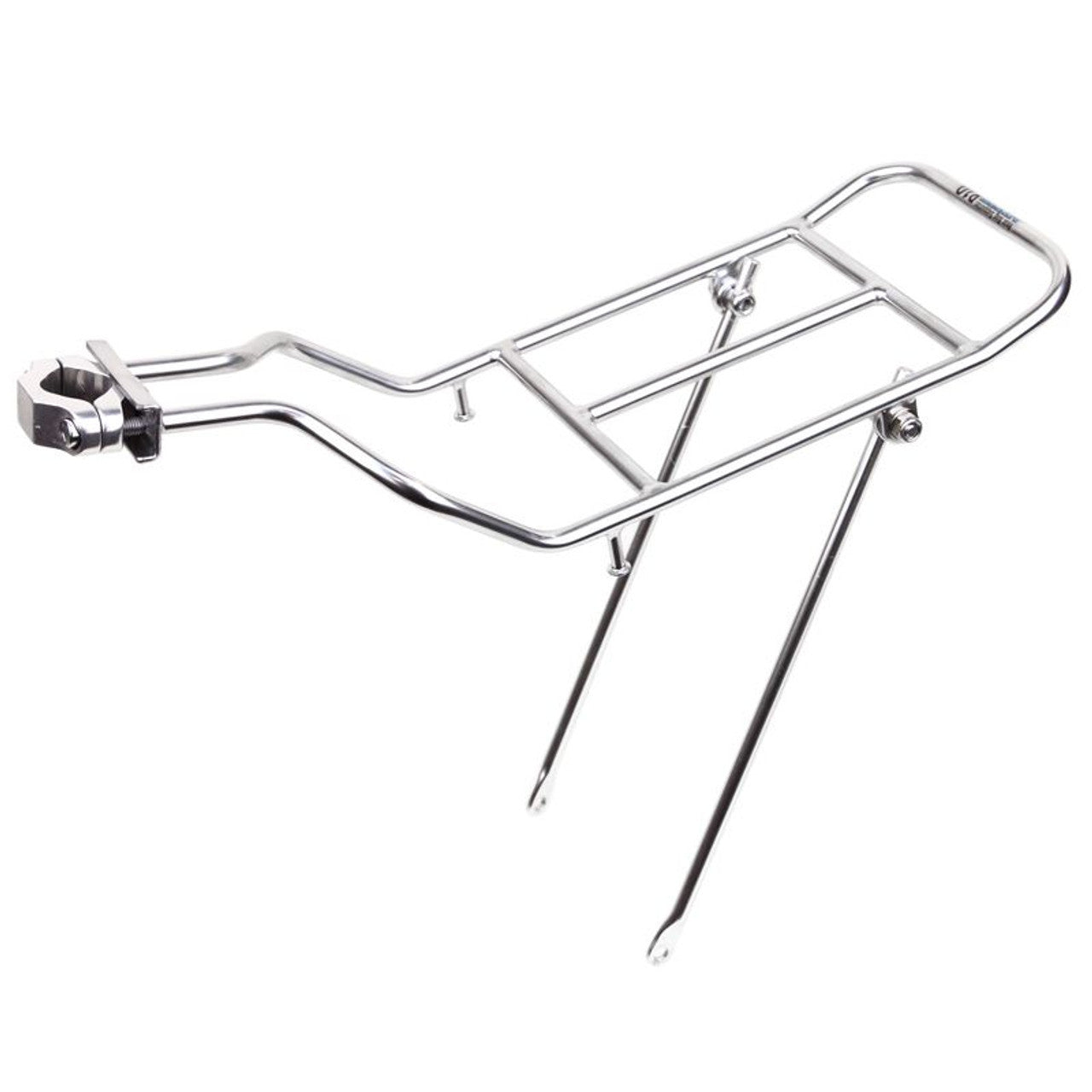 Nitto R10 Rear Bag Support Bicycle Rack Fits 24"- 28" Wheels | Silver