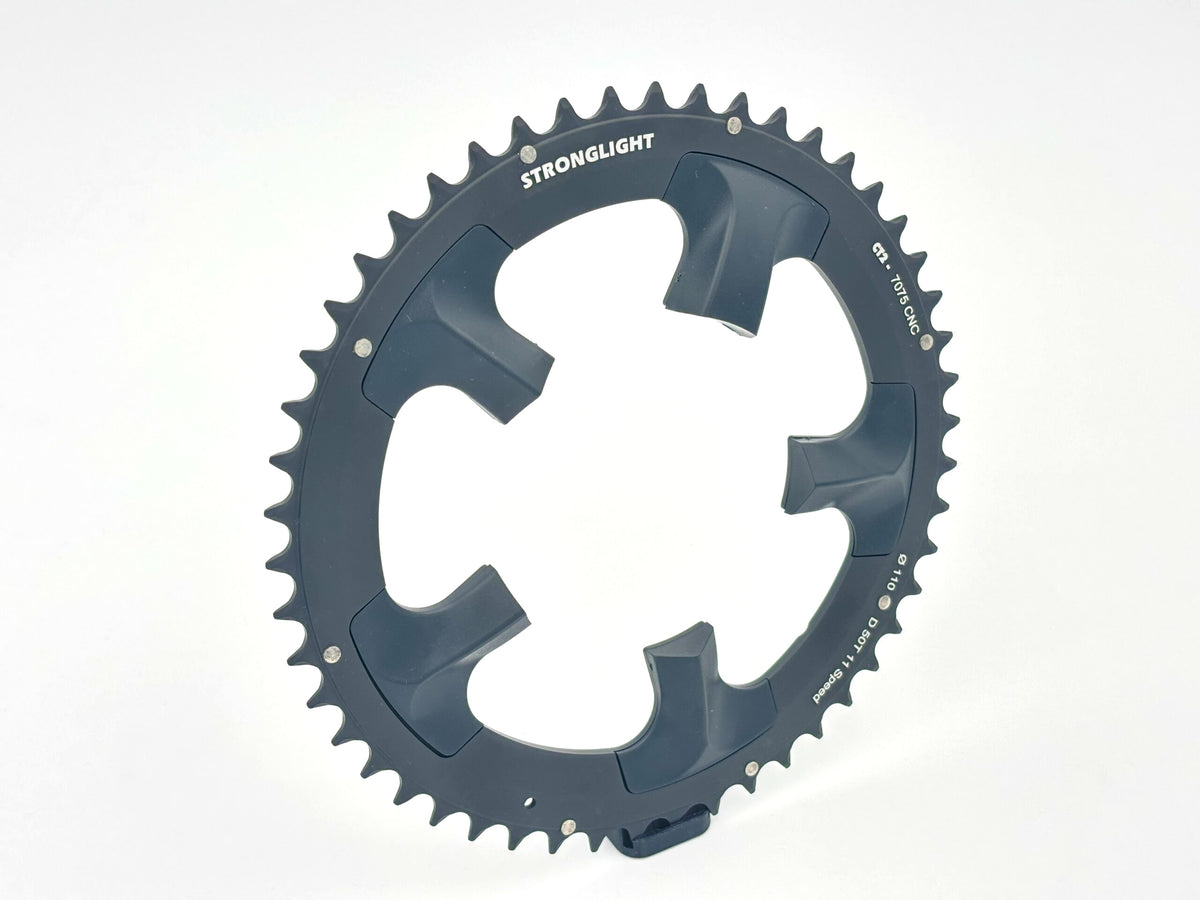Stronglight Dura Ace 7950 110 BCD 5-arm chainring designed for Shimano Dura Ace 7950 chainset.