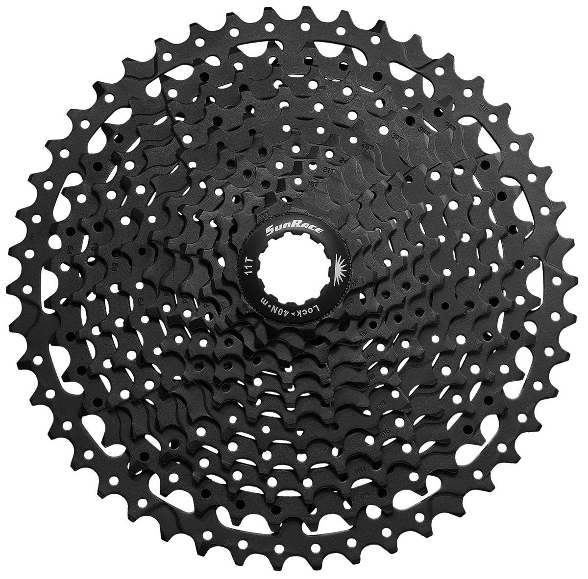 SunRace CSMS8 11 Speed MTB Cassette In Black 11-46T