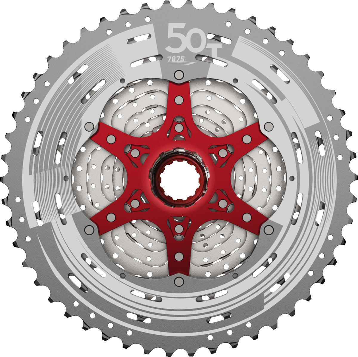 SunRace CSMZ90 12 Speed MTB Wide Ratio Metallic Cassette 11-50T