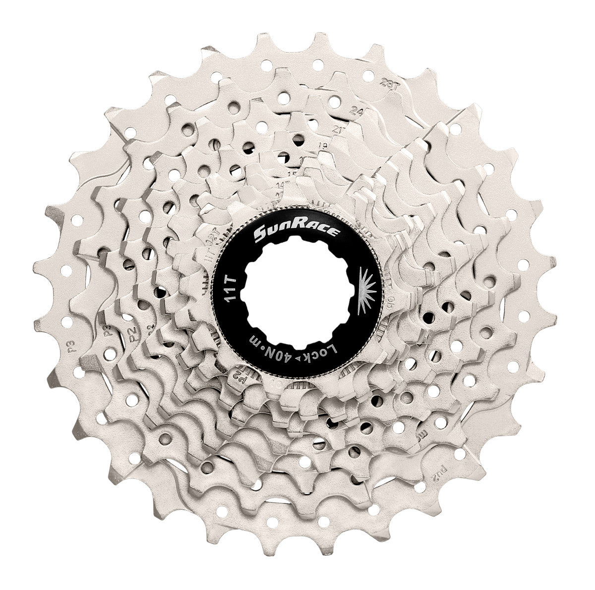 SunRace CSRS1 10 Speed Road Metallic Bicycle Cassette 11-32T