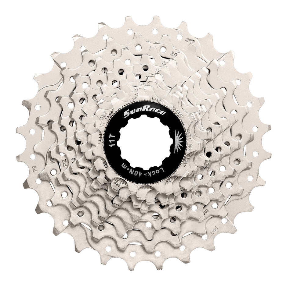 SunRace CSRS1 10 Speed Road Metallic Bicycle Cassette 11-32T