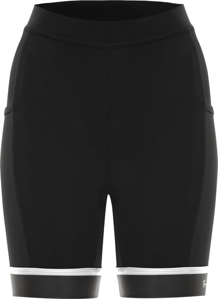 Funkier Abara Ladies 11 Panel Shorts (C13 Pad) in Black