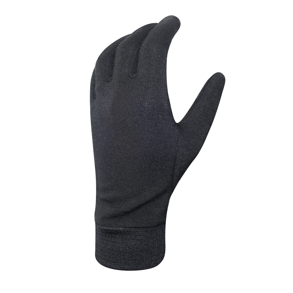 Chiba Merino Liner Winter Gloves in Black All Sizes