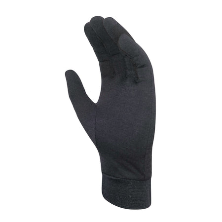 Chiba Merino Liner Winter Gloves in Black All Sizes