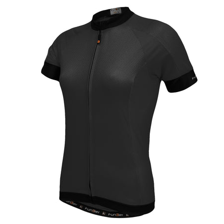 Funkier Ibera Ladies Active S/S Jersey in Black