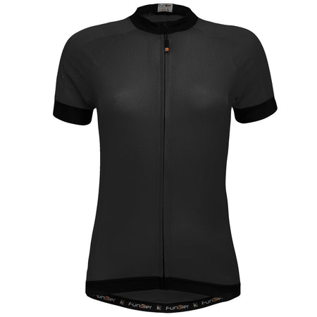 Funkier Ibera Ladies Active S/S Jersey in Black