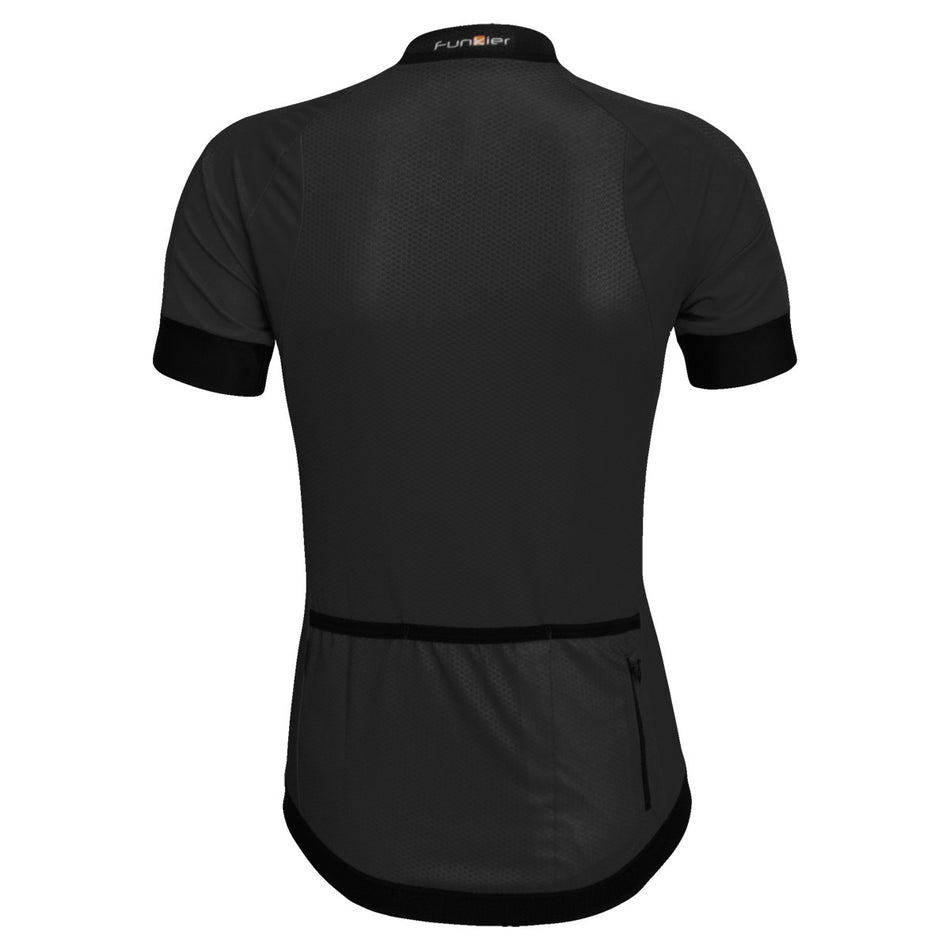Funkier Ibera Ladies Active S/S Jersey in Black