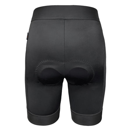 Funkier Ridesse II Ladies 8 Panel Shorts in Black