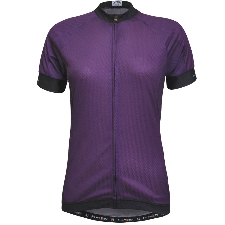 Funkier Ibera Ladies Active S/S Jersey in Purple