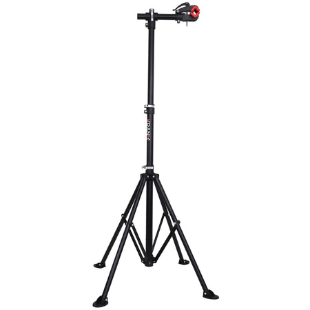 KranX Home Repair Bike Work Stand, an adjustable bike work stand with a steel frame and Q/R clamp for secure bike support.
